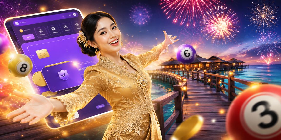 Loteri Sabah dengan sentuhan budaya dan pakaian kebaya tradisional